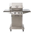 lux 400 stainless steel gas grill cart