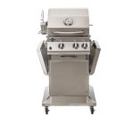 lux 400 stainless steel gas grill cart