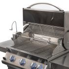 supreme 550 stainless steel grill with cart