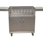 supreme 700 stainless steel gas grill cart